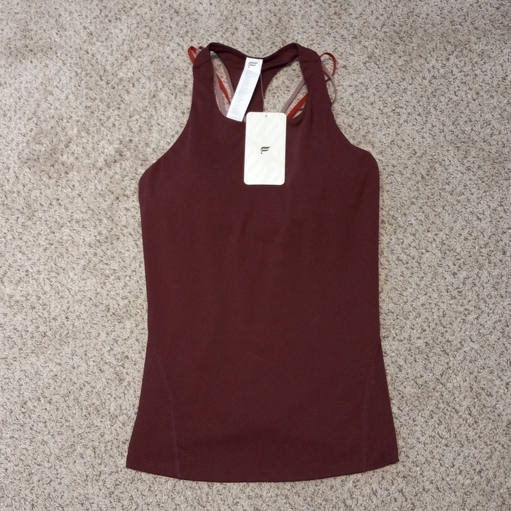 FABLETICS Kessler Built in Bra Performance tank, SM (4-6), $54.95, NWT